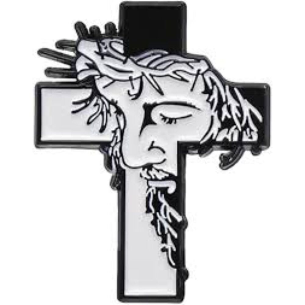 Cross Faith Lapel Brooch Pin